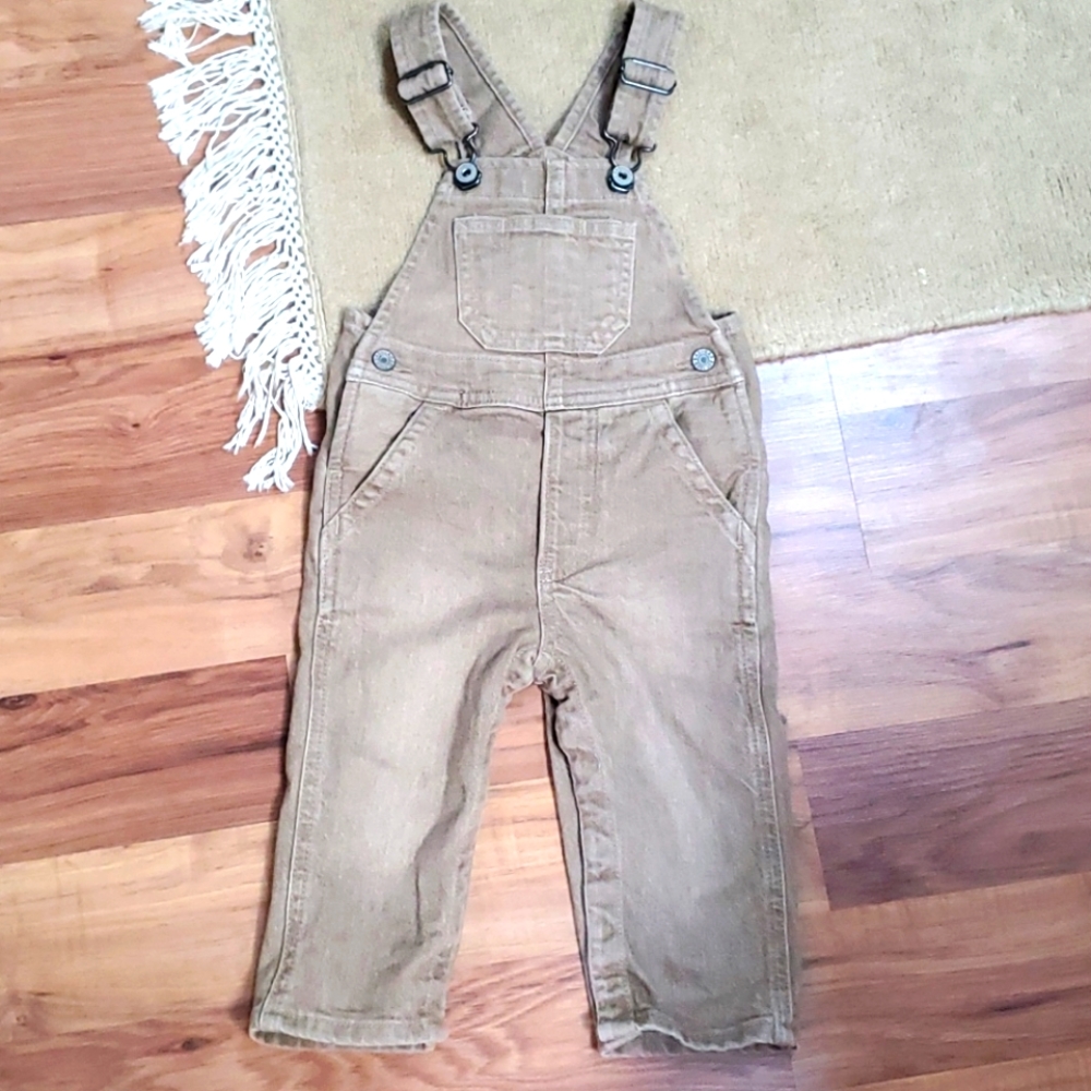 Gap Denim Overalls sz 12-18 months NWOT